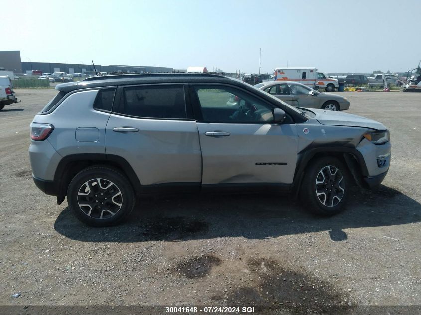 2021 Jeep Compass Trailhawk VIN: 3C4NJDDB2MT591155 Lot: 30041648