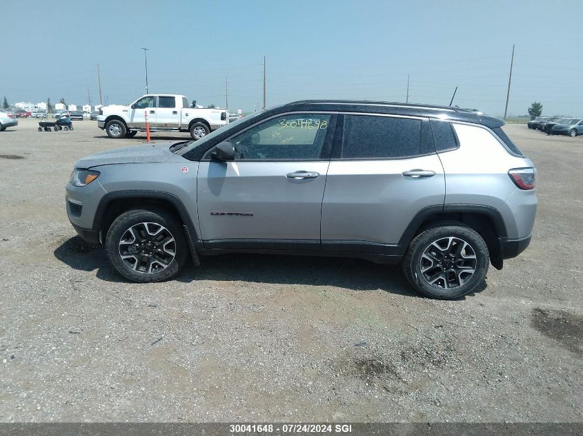 2021 Jeep Compass Trailhawk VIN: 3C4NJDDB2MT591155 Lot: 30041648