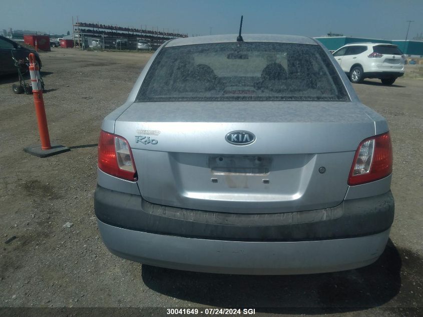 2006 Kia Rio VIN: KNADE123966144455 Lot: 30041649