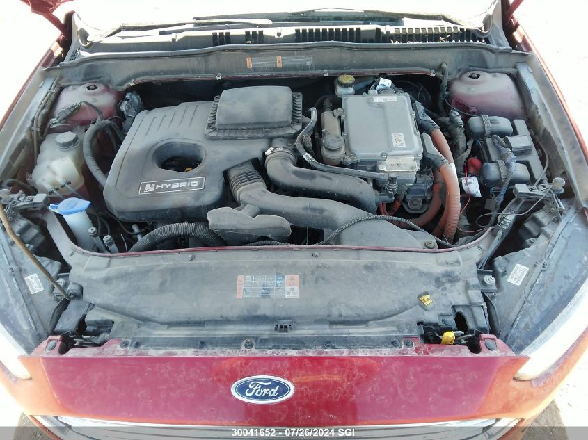 2016 Ford Fusion Se Hybrid VIN: 3FA6P0LU9GR293417 Lot: 30041652