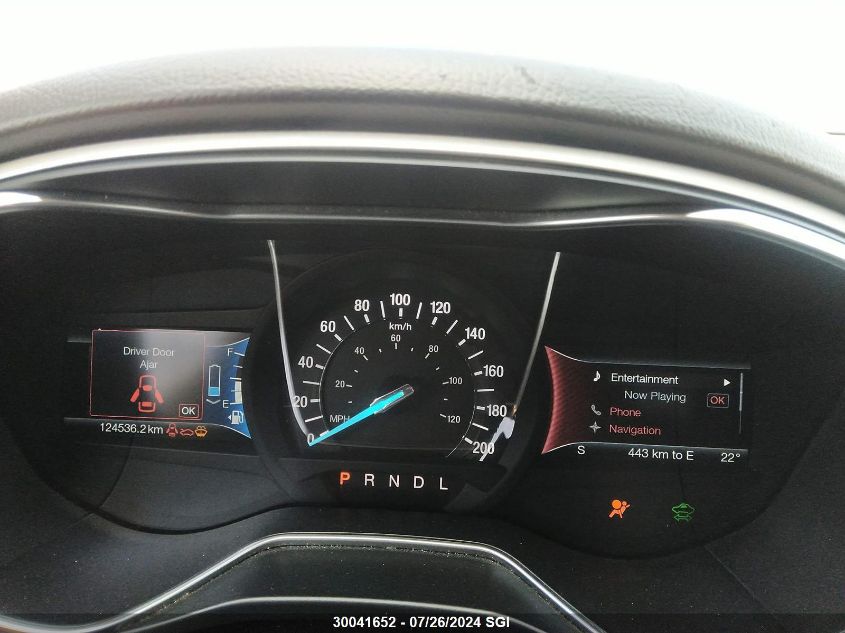 2016 Ford Fusion Se Hybrid VIN: 3FA6P0LU9GR293417 Lot: 30041652