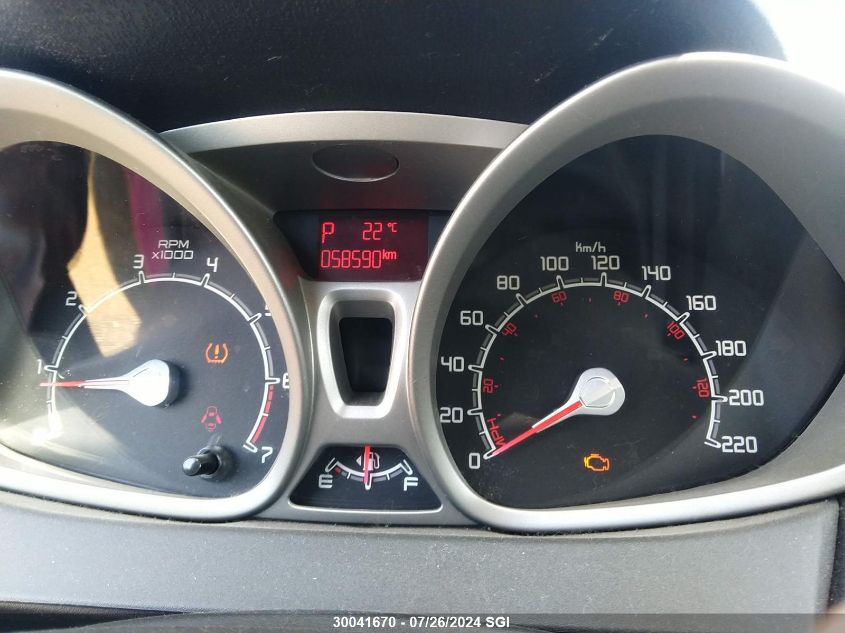 2011 Ford Fiesta Se VIN: 3FADP4BJ6BM185106 Lot: 30041670