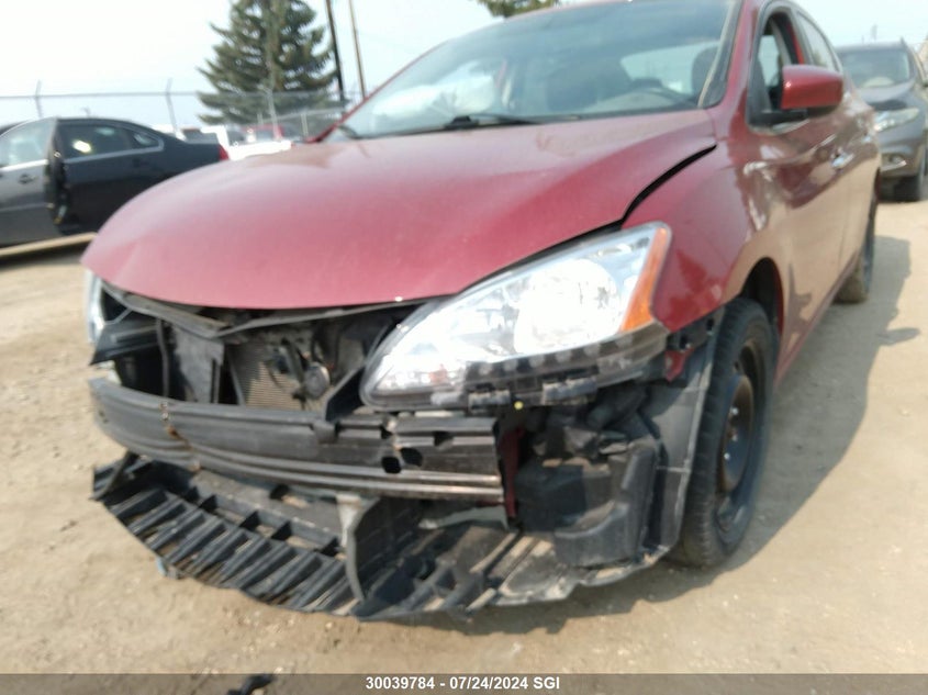 2013 Nissan Sentra S/Sv/Sr/Sl VIN: 3N1AB7AP0DL695644 Lot: 30039784
