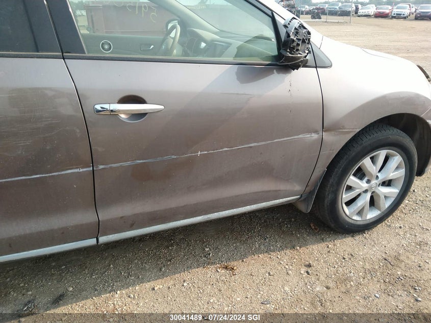 2012 Nissan Murano S/Sl/Le VIN: JN8AZ1MW4CW205776 Lot: 30041489