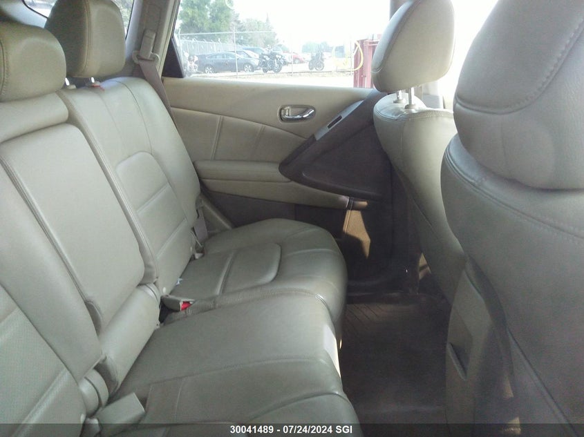 2012 Nissan Murano S/Sl/Le VIN: JN8AZ1MW4CW205776 Lot: 30041489