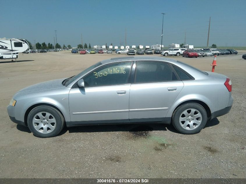 2003 Audi A4 1.8T Quattro VIN: WAULC68E23A120532 Lot: 30041676