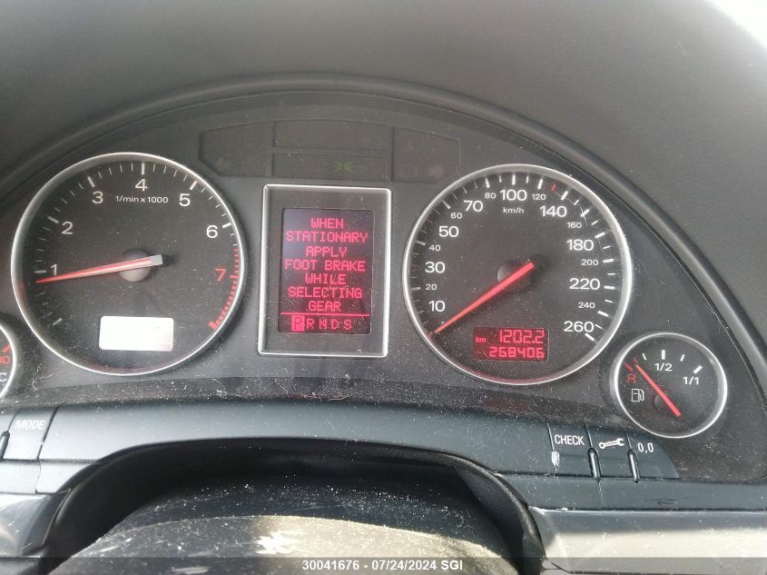 2003 Audi A4 1.8T Quattro VIN: WAULC68E23A120532 Lot: 30041676