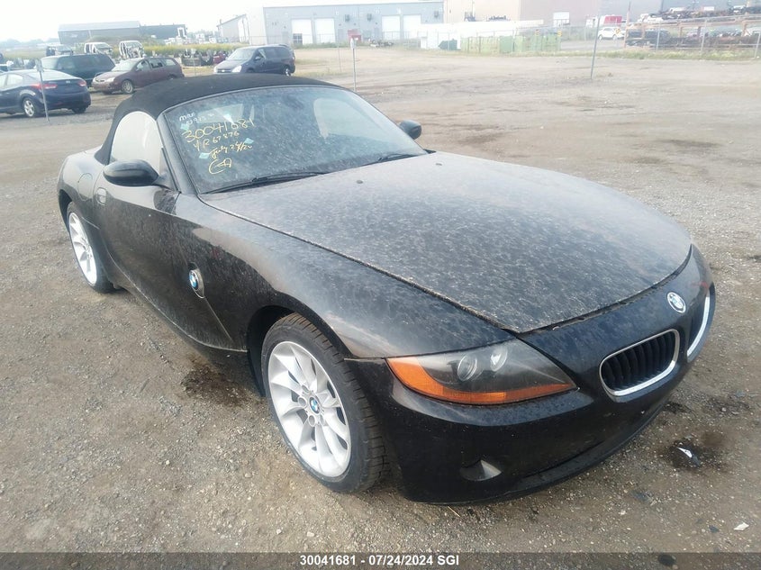 2004 BMW Z4 2.5 VIN: 4USBT33504LR67876 Lot: 30041681
