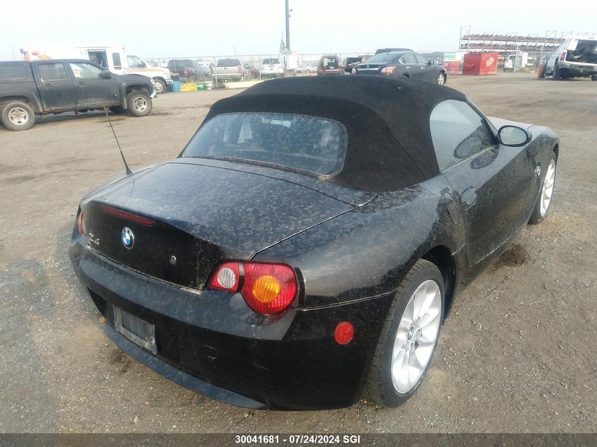 2004 BMW Z4 2.5 VIN: 4USBT33504LR67876 Lot: 30041681