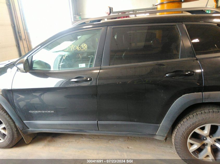 2017 Jeep Cherokee Trailhawk VIN: 1C4PJMBS1HD234122 Lot: 30041691