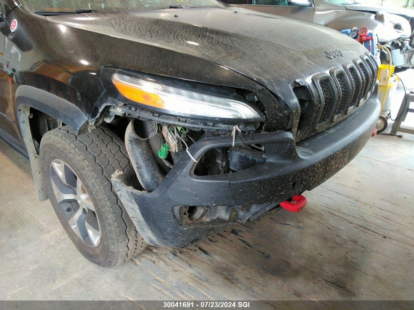 2017 Jeep Cherokee Trailhawk VIN: 1C4PJMBS1HD234122 Lot: 30041691