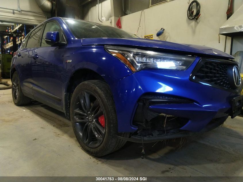 2019 Acura Rdx A-Spec VIN: 5J8TC2H65KL801616 Lot: 30041763