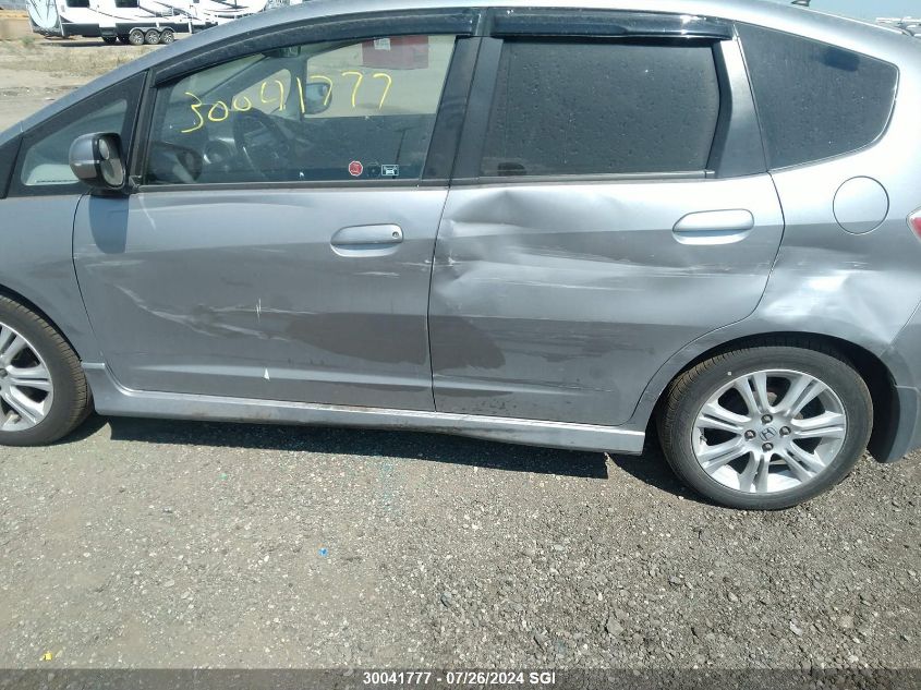 2010 Honda Fit Sport VIN: JHMGE8G89AC806105 Lot: 30041777