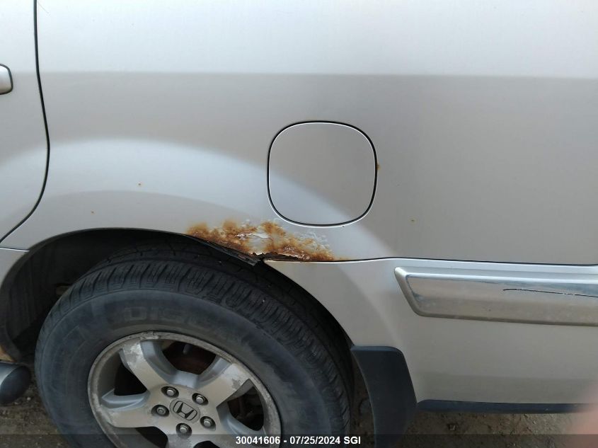 2007 Honda Pilot Exl VIN: 2HKYF18597H000504 Lot: 30041606