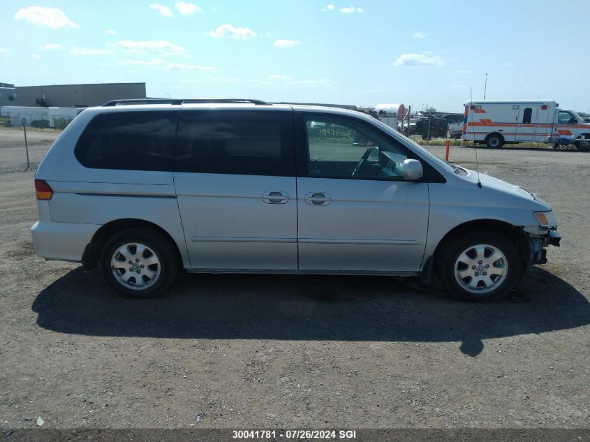 2002 Honda Odyssey Ex VIN: 2HKRL18642H013238 Lot: 30041781