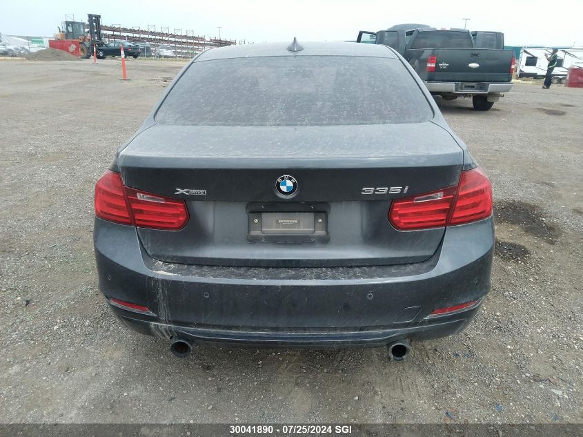 2013 BMW 335 Xi VIN: WBA3B9C53DF140370 Lot: 30041890