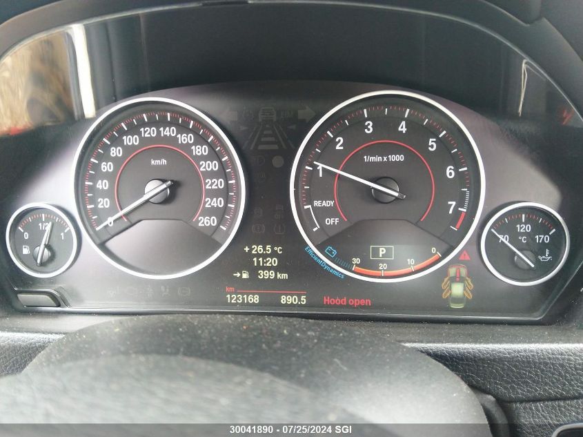 2013 BMW 335 Xi VIN: WBA3B9C53DF140370 Lot: 30041890