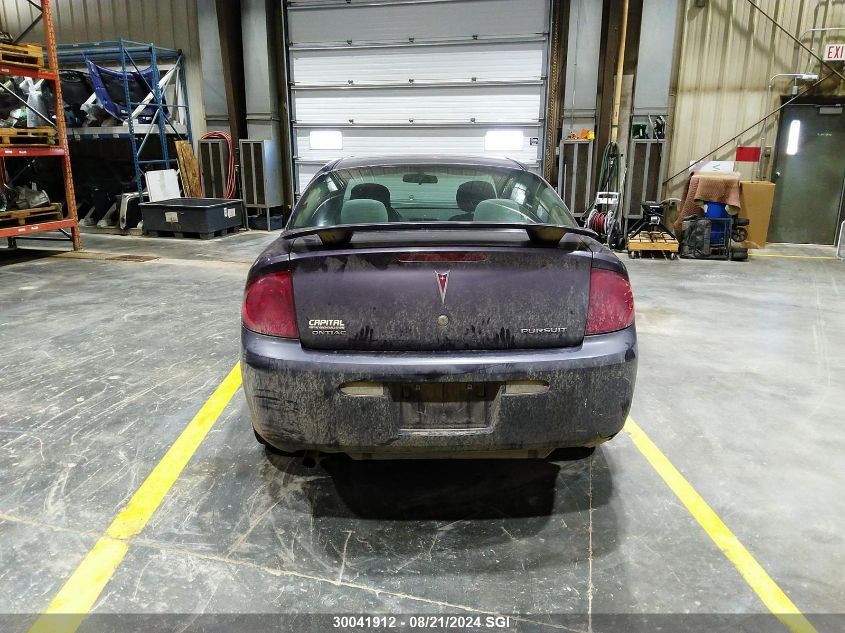 2006 Pontiac Pursuit VIN: 1G2AJ15F567799721 Lot: 30041912