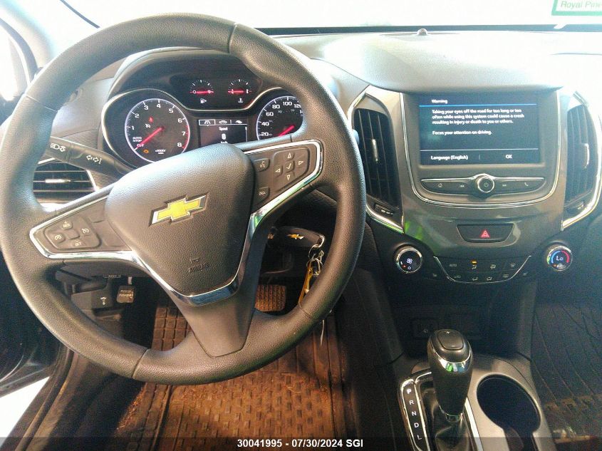 2019 Chevrolet Cruze Lt VIN: 3G1BE6SM6KS628579 Lot: 30041995