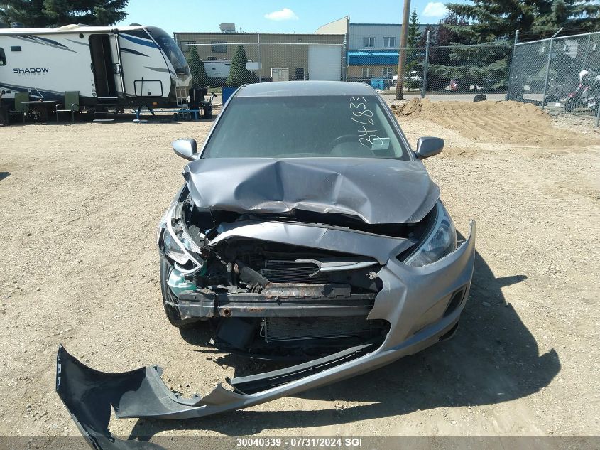 2017 Hyundai Accent Se VIN: KMHCT5AE5HU346833 Lot: 30040339