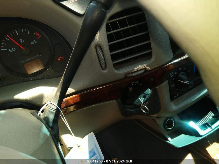 2001 Chevrolet Impala VIN: 2G1WF52E219154062 Lot: 30041750