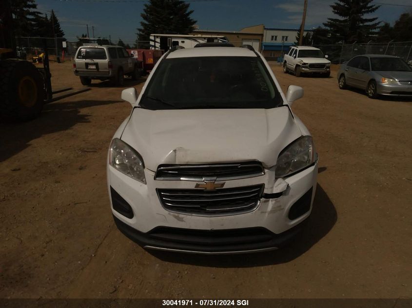 2016 Chevrolet Trax 1Lt VIN: 3GNCJLSB5GL222001 Lot: 30041971