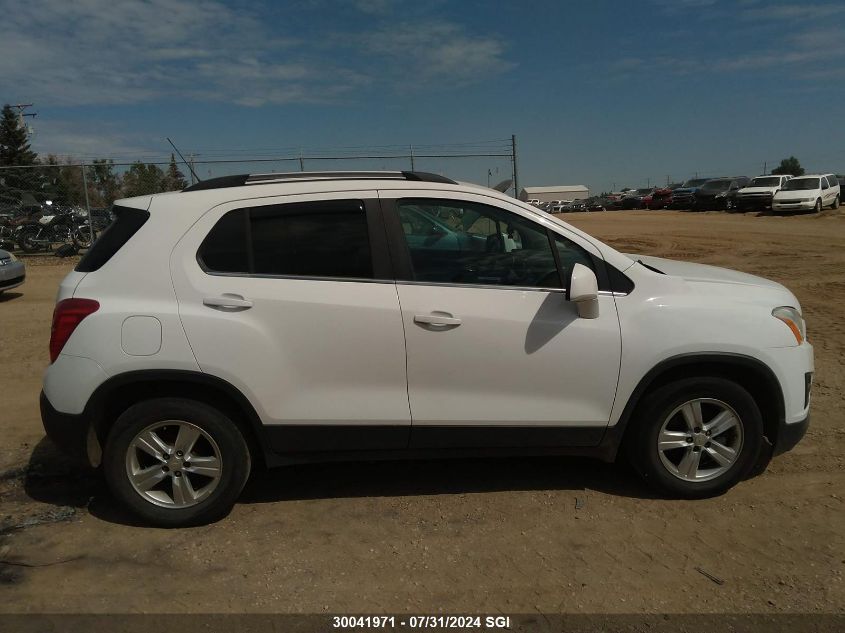 2016 Chevrolet Trax 1Lt VIN: 3GNCJLSB5GL222001 Lot: 30041971