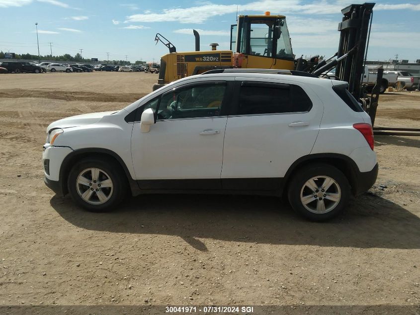2016 Chevrolet Trax 1Lt VIN: 3GNCJLSB5GL222001 Lot: 30041971