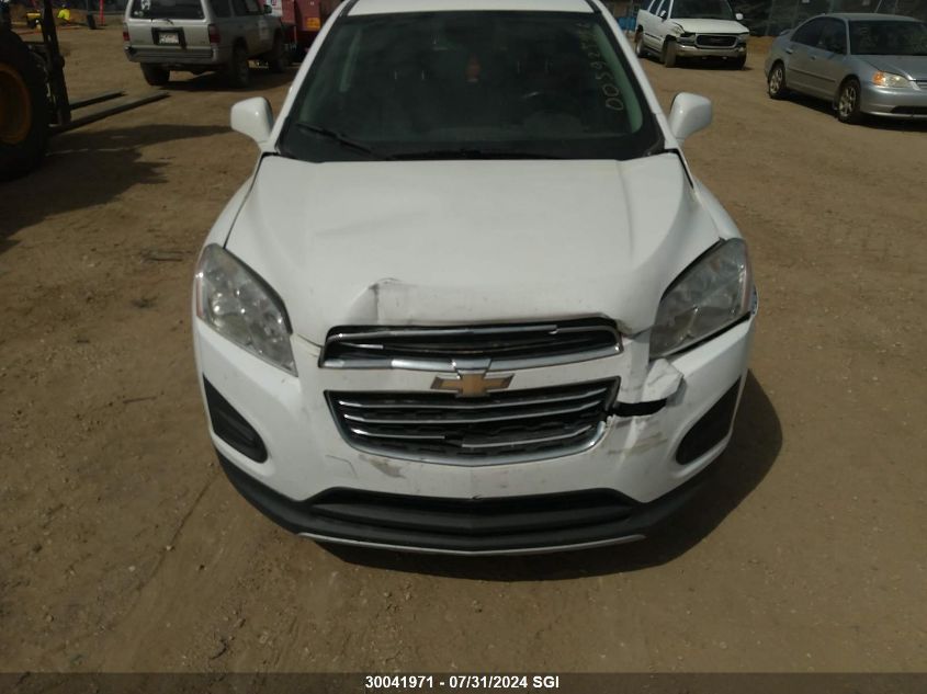 2016 Chevrolet Trax 1Lt VIN: 3GNCJLSB5GL222001 Lot: 30041971