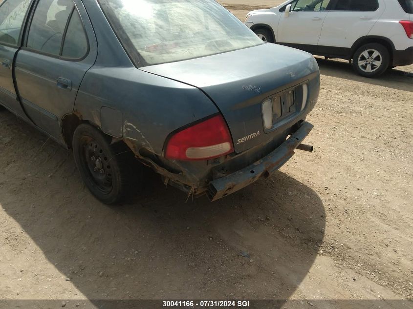 2002 Nissan Sentra Xe/Gxe VIN: 3N1CB51D72L604899 Lot: 30041166