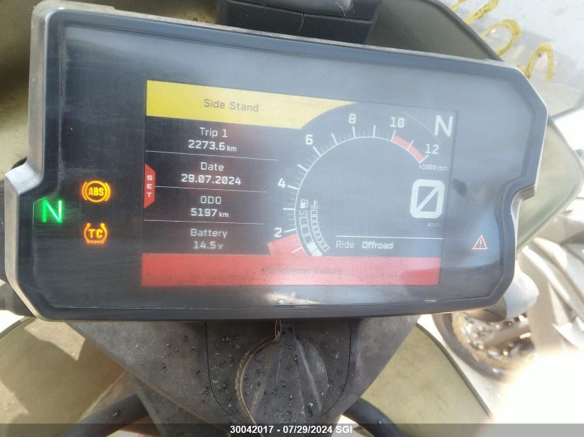 2022 Ktm 890 Adventure R VIN: VBKTR6400NM845185 Lot: 30042017