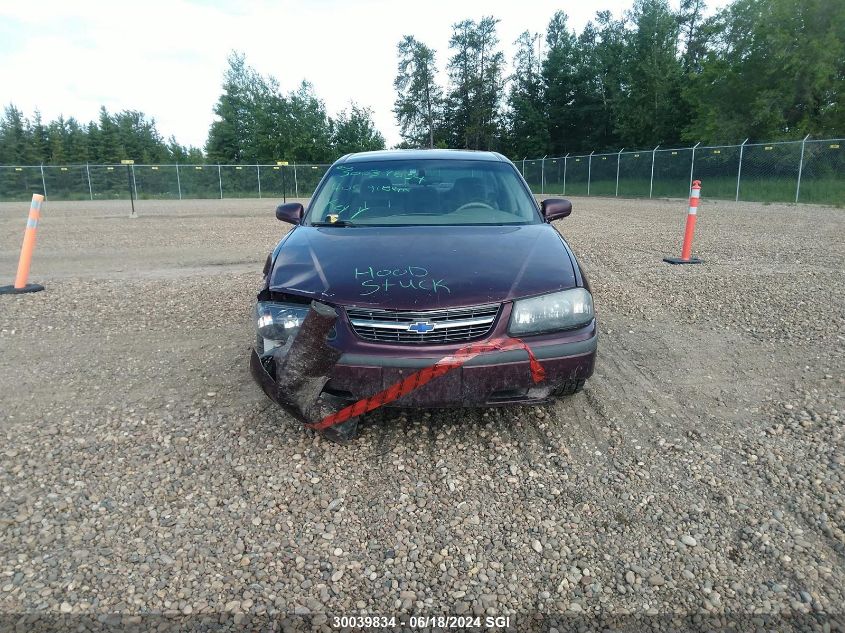 2004 Chevrolet Impala VIN: 2G1WF52E249253694 Lot: 30039834