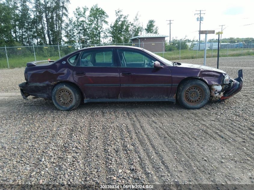 2004 Chevrolet Impala VIN: 2G1WF52E249253694 Lot: 30039834