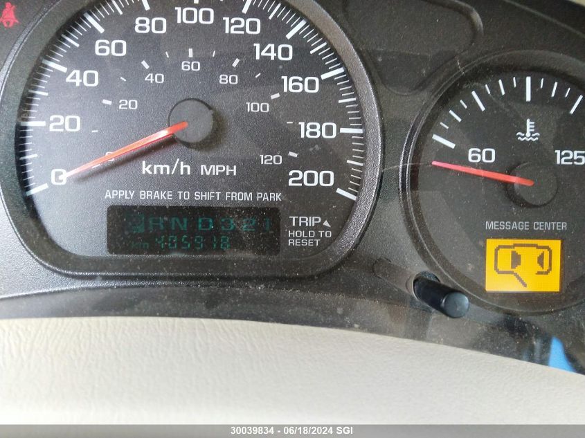 2004 Chevrolet Impala VIN: 2G1WF52E249253694 Lot: 30039834