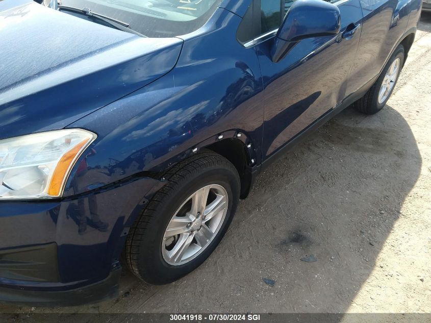 2014 Chevrolet Trax 2Lt VIN: 3GNCJRSB8EL153739 Lot: 30041918