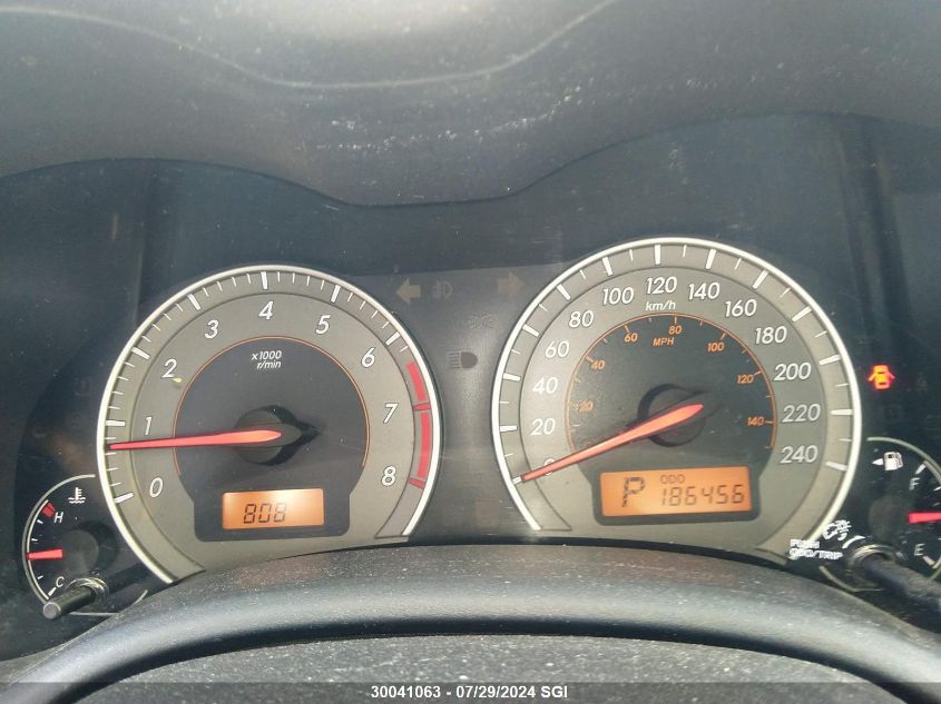 2009 Toyota Corolla Xrs VIN: 2T1BE40E69C027431 Lot: 30041063