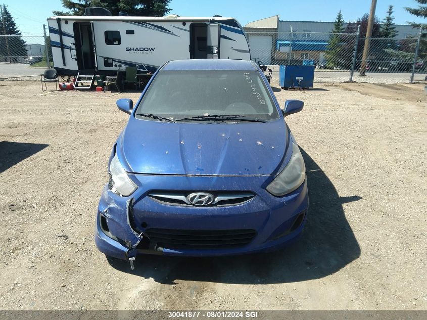 2014 Hyundai Accent Gls/Gs VIN: KMHCT5AE8EU171327 Lot: 30041877