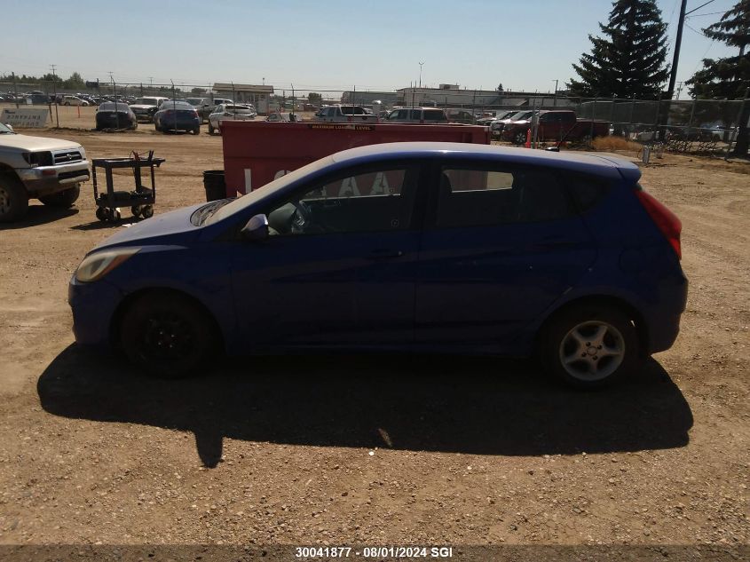 2014 Hyundai Accent Gls/Gs VIN: KMHCT5AE8EU171327 Lot: 30041877