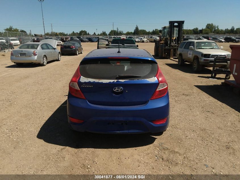 2014 Hyundai Accent Gls/Gs VIN: KMHCT5AE8EU171327 Lot: 30041877