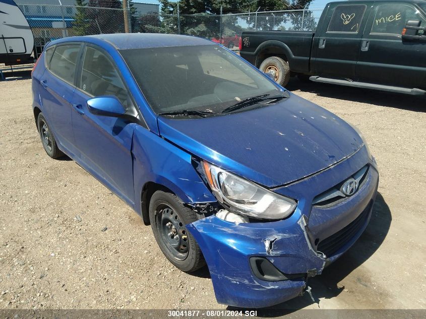 2014 Hyundai Accent Gls/Gs VIN: KMHCT5AE8EU171327 Lot: 30041877