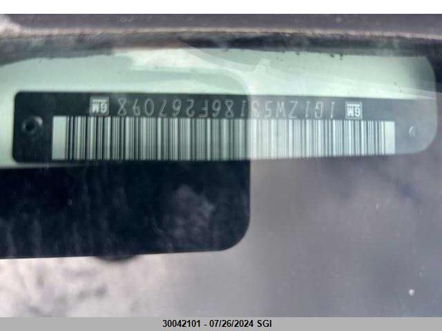 2006 Chevrolet Malibu Ss VIN: 1G1ZW53186F267098 Lot: 30042101