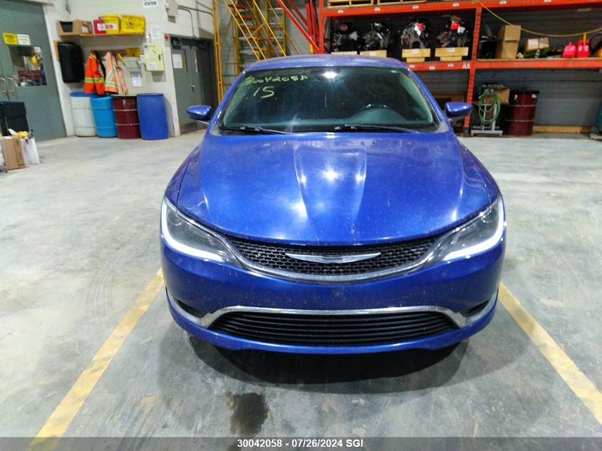 2015 Chrysler 200 Limited VIN: 1C3CCCAB1FN507348 Lot: 30042058