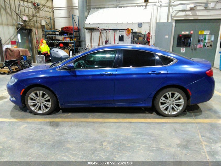 2015 Chrysler 200 Limited VIN: 1C3CCCAB1FN507348 Lot: 30042058