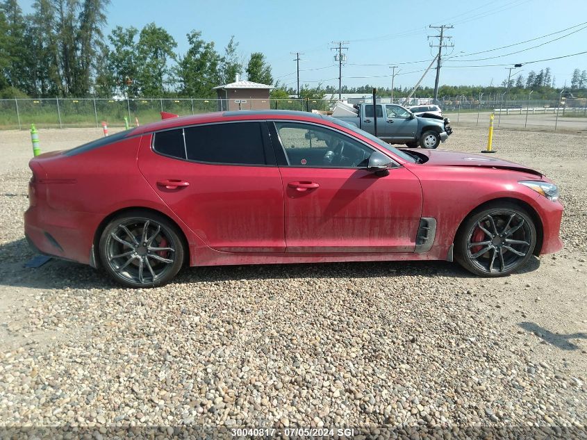 2021 Kia Stinger Gt VIN: KNAE35LC5M6090973 Lot: 30040817