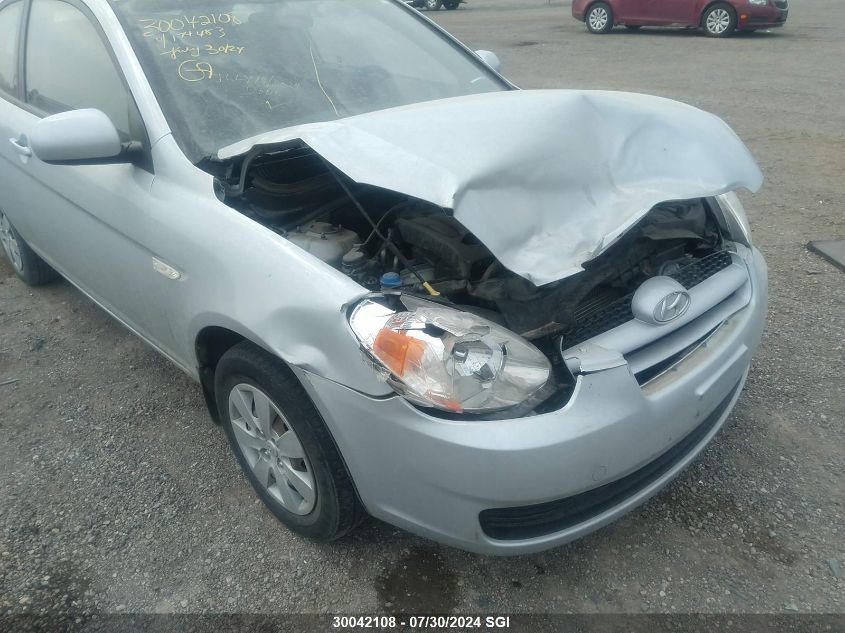 2010 Hyundai Accent Se VIN: KMHCN3BC7AU174483 Lot: 30042108