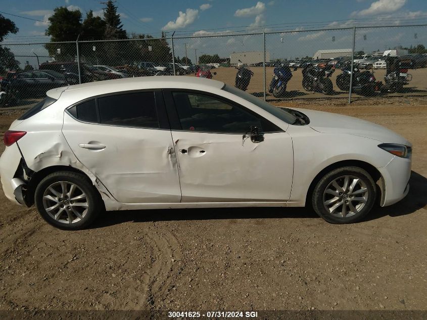 2017 Mazda 3 Touring VIN: JM1BN1L73H1131891 Lot: 30041625