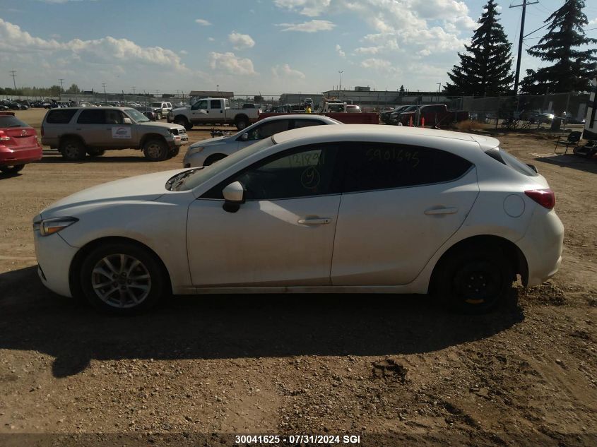 2017 Mazda 3 Touring VIN: JM1BN1L73H1131891 Lot: 30041625