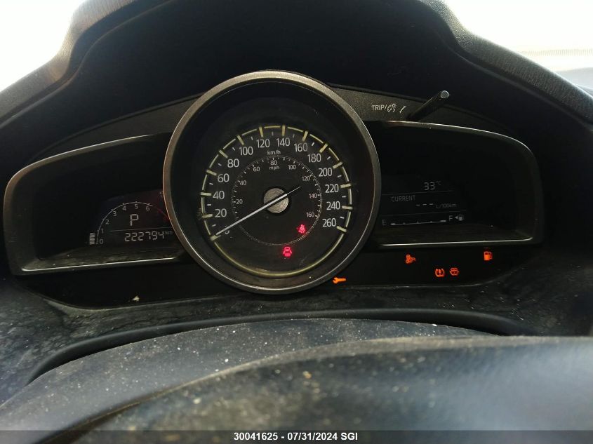 2017 Mazda 3 Touring VIN: JM1BN1L73H1131891 Lot: 30041625