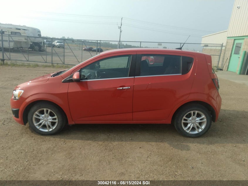 2012 Chevrolet Sonic Lt VIN: 1G1JC6EH4C4209177 Lot: 30042116