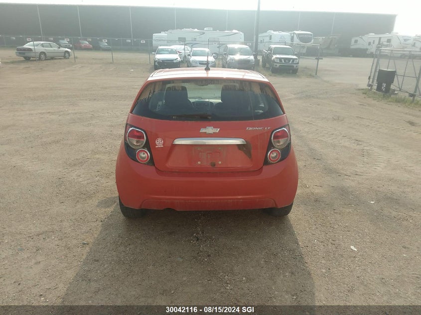 2012 Chevrolet Sonic Lt VIN: 1G1JC6EH4C4209177 Lot: 30042116